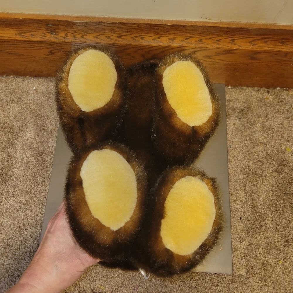 SKM Brown Bear‎ Plush Stuffed Animal Realistic Standing Bear 12
